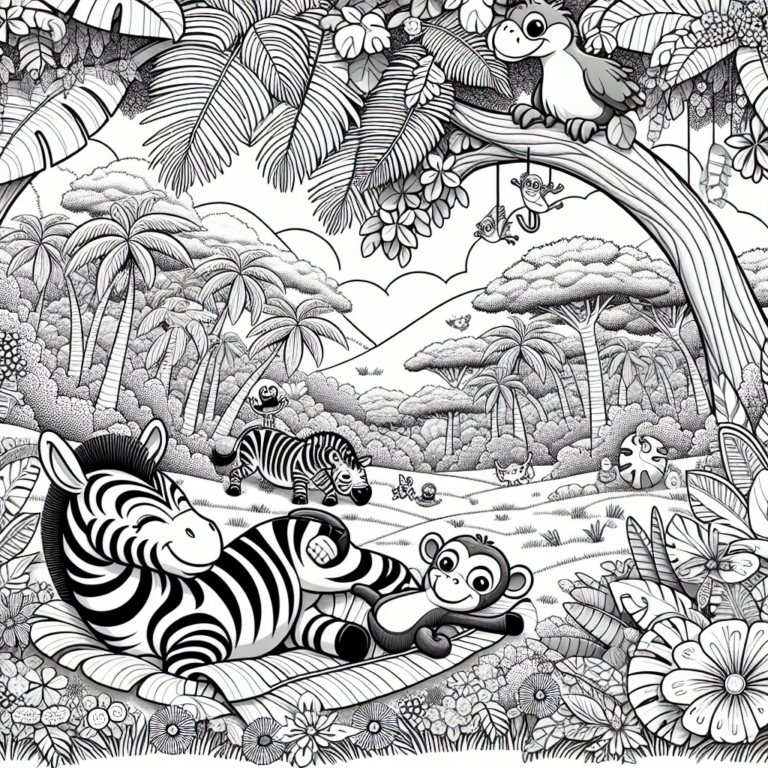 Jungle animals – Zebras