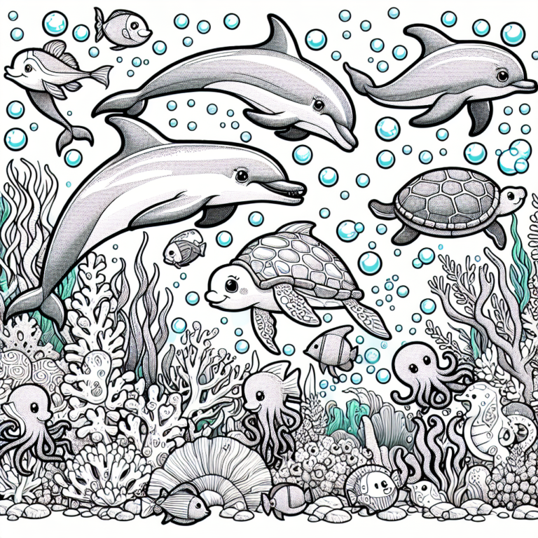 Underwater creatures – Dolphins