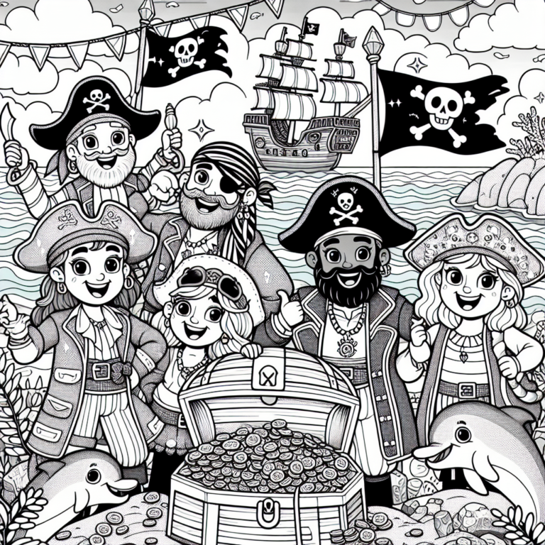 Pirates and treasure maps – Pirate flags