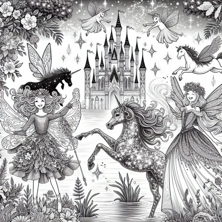 Fairies and unicorns – Magical castles